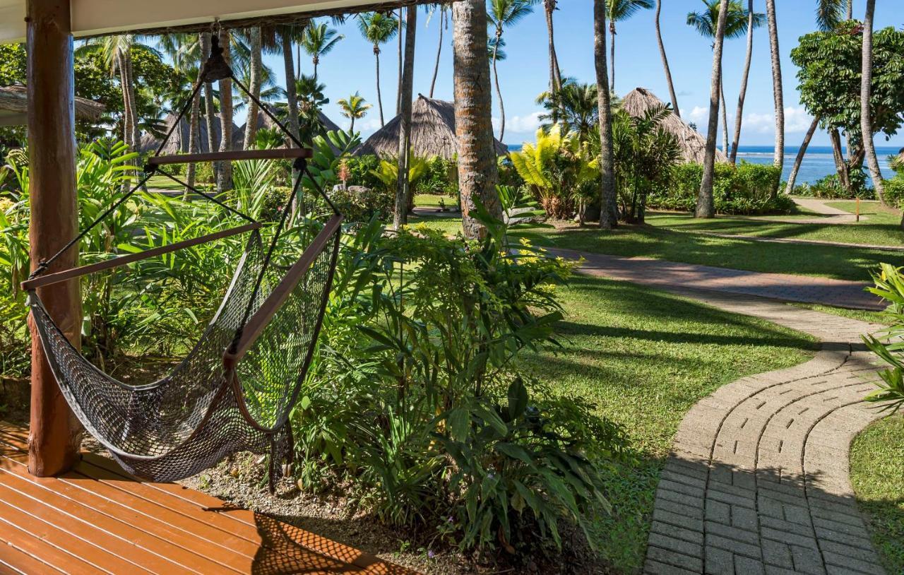 Outrigger Fiji Beach Resort Korotogo Екстер'єр фото View from the resort